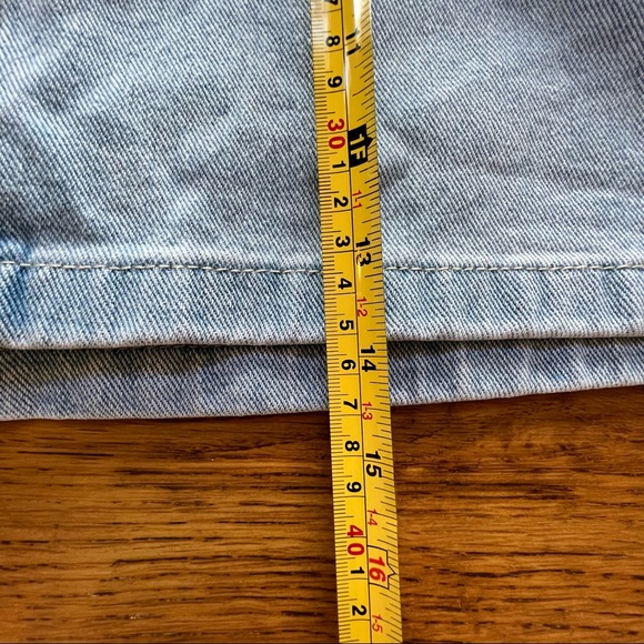 ⭐️ PacSun Paperbag Waist Denim Skirt Size MEDIUM - Picture 12 of 15